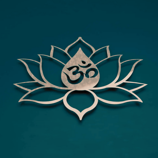 Lotus Flower w/ Om Symbol